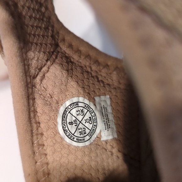 Keen Hyperport H2 Women's Sandals In Birch/Plaza Taupe Size 8 - Picture 8 of 11